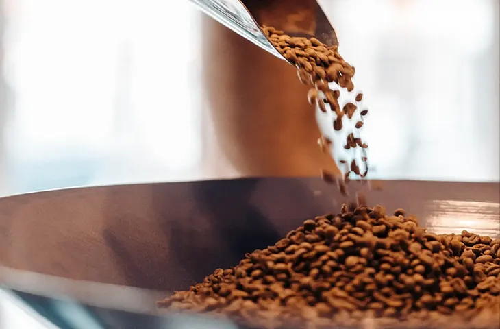 Indien Monsooned Malabar Röstung