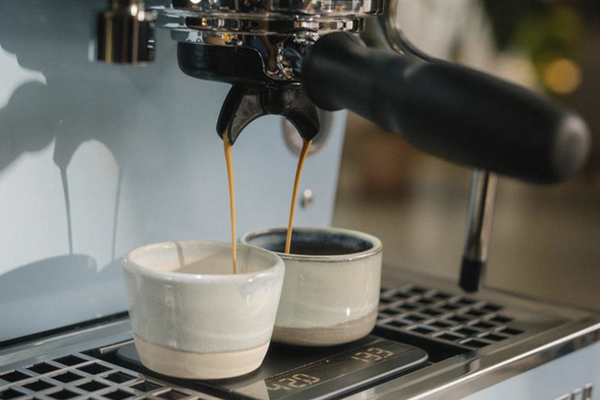Siebträgermaschine für Espresso